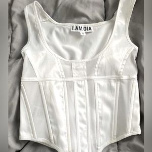 I am Gia corset top